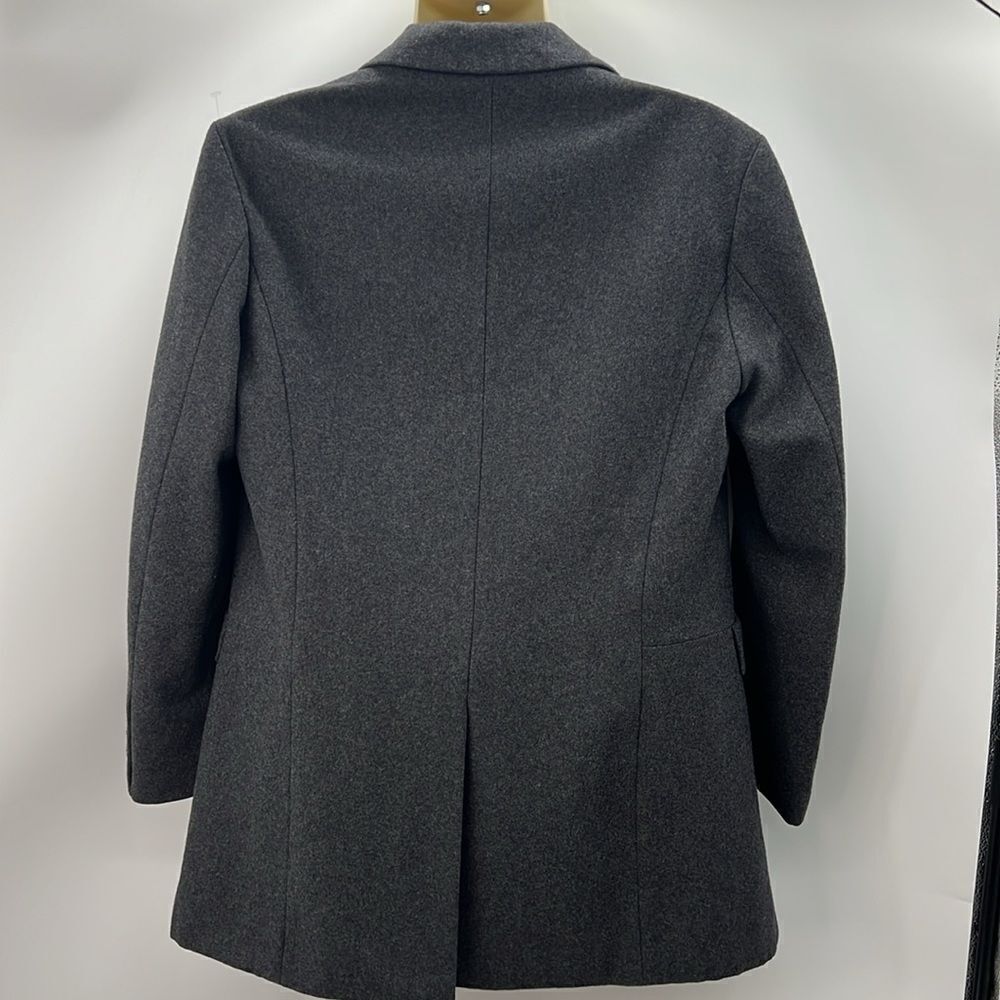 Kinloch Scotland men’s dark gray peacoat dark gray - Picture 2 of 6